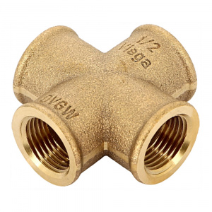 Крестовина бронзовая 1/2" ВР VIEGA Крестовина бронзовая 1/2" ВР VIEGA
