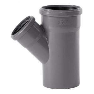 Тройник ПП внутренний канализационный Ostendorf 125 х 110 мм 45°