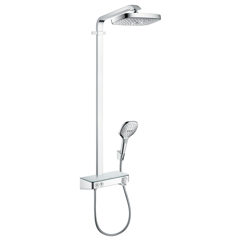 Термостатическая душевая система Hansgrohe Raindance Select Showerpipe E300 27126000 Термостатическая душевая система Hansgrohe Raindance Select Showerpipe E300 27126000