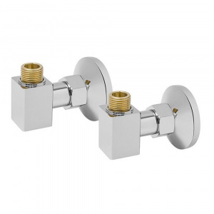 Соединение угловое для полотенцесушителя 1/2" НР х 3/4" ВР LUXON (квадратное)