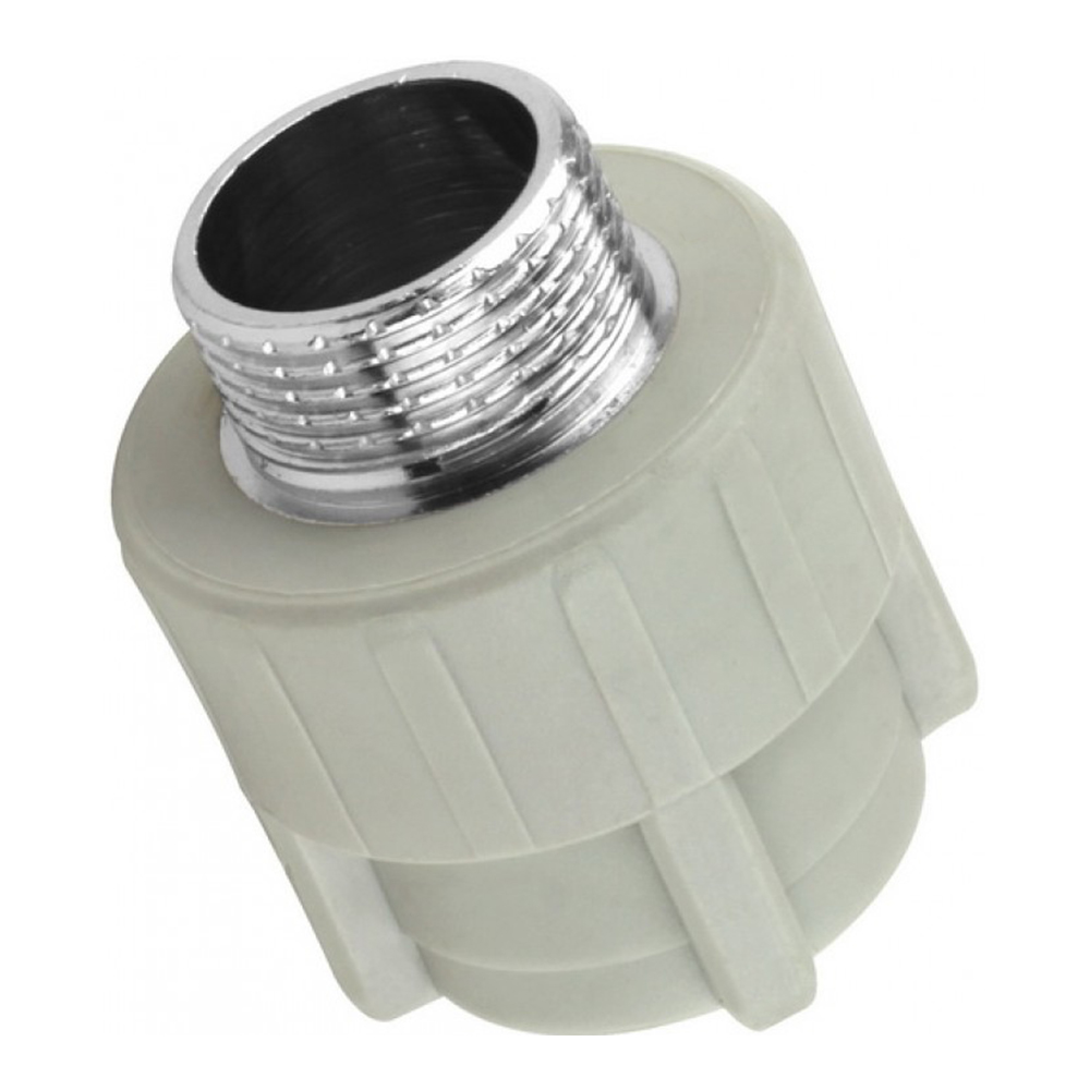Переход ПП 20 х 3/4" НР Aquapipe Переход ПП 20 х 3/4" НР Aquapipe