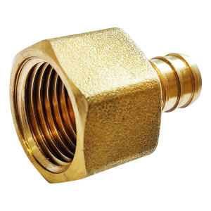 Прямой фитинг с внутренней резьбой 3/4" х 1/2" ВР (соединитель латунный) Giacomini Giacoqest
