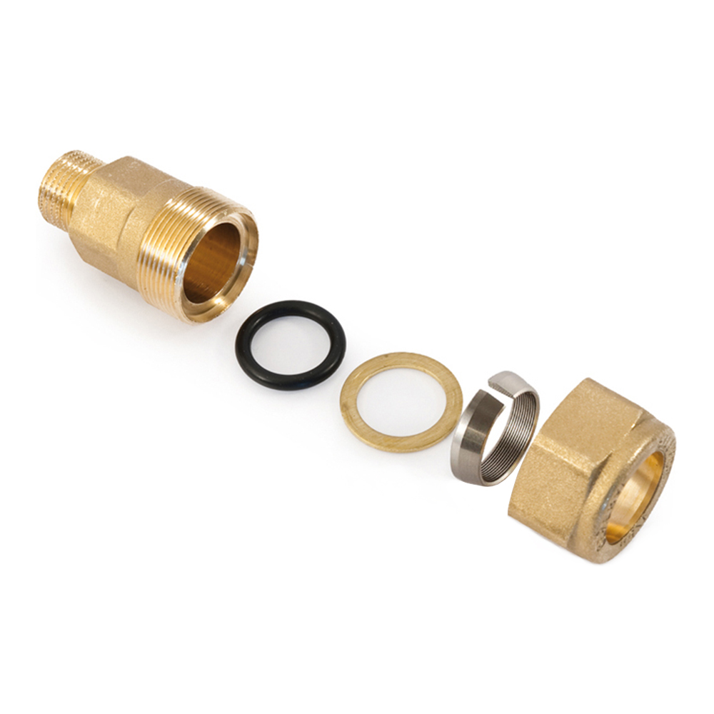 Муфта ремонтная латунная НР 1 1/4" General Fittings