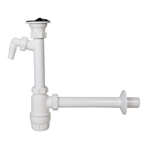 Сифон для умывальника DN32 с решеткой и штуцером, STYRON арт. STY-533-1 Сифон для умывальника DN32 с решеткой и штуцером, STYRON арт. STY-533-1