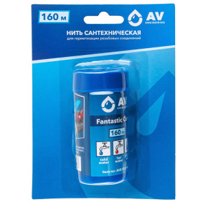 Нить сантехническая 160 м. Fantastic Cord AV Engineering