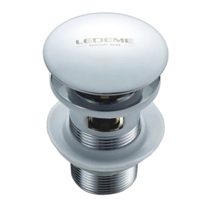 Выпуск Ledeme L65-2 большой с переливом Click/Clack 1 1/4" Выпуск Ledeme L65-2 большой с переливом Click/Clack 1 1/4"