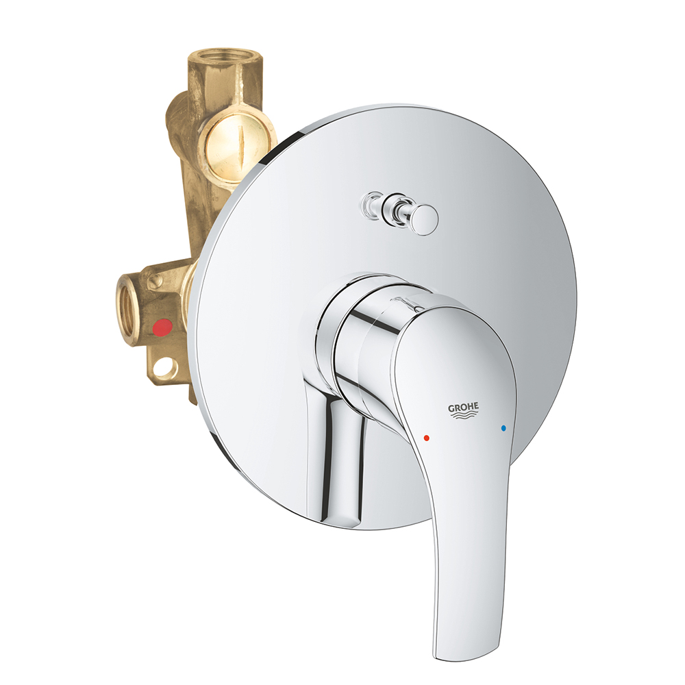 Смеситель скрытого монтажа для ванны Grohe Eurosmart 33305002 Смеситель скрытого монтажа для ванны Grohe Eurosmart 33305002