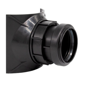 Винтовое соединение DN 90/50 (врезка в трубу) чёрная Airfit