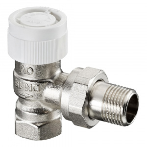 Кран радиаторный термостатический угловой 1/2" ВР (Ду 15) Oventrop AV9 Кран радиаторный термостатический угловой 1/2" ВР (Ду 15) Oventrop AV9