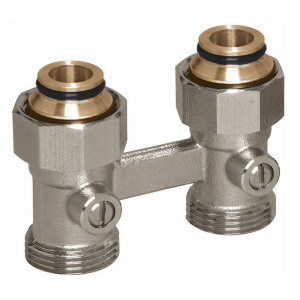 Узел прямой для радиаторов нижнего подключения ВР 3/4" х НР 3/4" Huch EnTEC