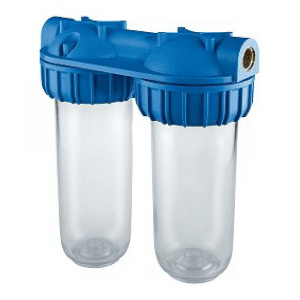 Магистральный фильтр для очистки воды Atlas Filtri SENIOR DUPLEX PLUS 3P SX TS 3/4" (двойной), без картриджей Магистральный фильтр для очистки воды Atlas Filtri SENIOR DUPLEX PLUS 3P SX TS 3/4" (двойной), без картриджей