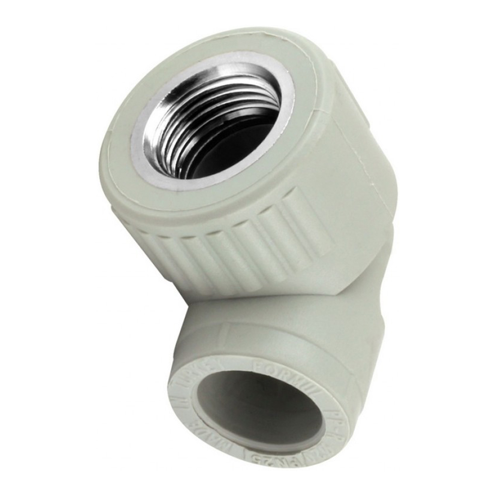 Угол ПП 20 х 3/4" ВР Aquapipe Угол ПП 20 х 3/4" ВР Aquapipe