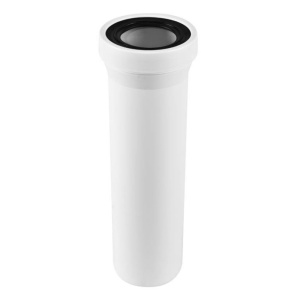 Фановая труба для унитаза прямая 110 х 400 мм с фланцевым уплотнением McALPINE