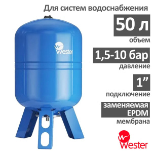 Расширительный бак Wester WAV 50