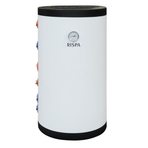 Бойлер косвенного нагрева RISPA RBW 100 R (подкл. справа) настенный из нержавеющей стали