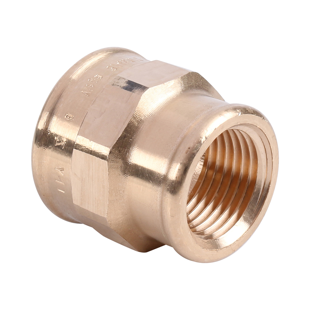 Муфта переходная бронзовая ВР 1/2" х 3/8" Viega