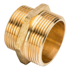 Ниппель переходной латунный 2" х 1" General Fittings