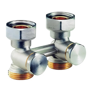 Узел нижнего подключения прямой 3/4" x 3/4"E Giacomini R387