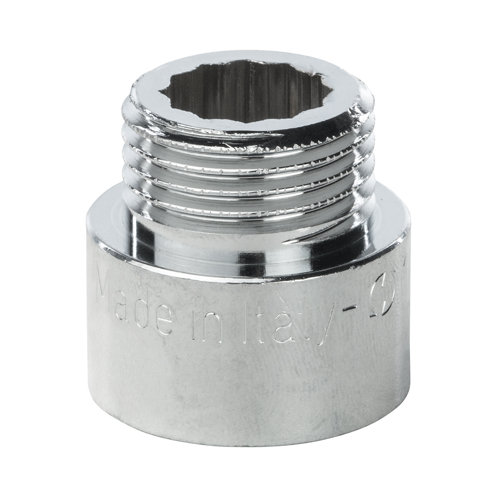 Удлинитель латунный 1/2" 15 мм хромированный General Fittings Удлинитель латунный 1/2" 15 мм хромированный General Fittings