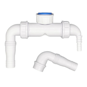 Сифон для стиральной машины и сушилки 32/40мм (резьба 1") с заглушкой McALPINE