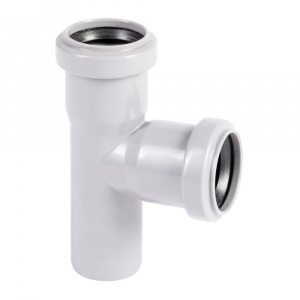 Тройник для внутренней канализации 32 х 32 мм 88° Wavin Тройник для внутренней канализации 32 х 32 мм 88° Wavin