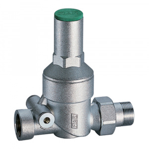 Редуктор давления хромированный 1/2" ВР-НР FAR