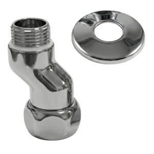 Эксцентрик с накидной гайкой 1"ВР х 1/2"НР (хром) TIM