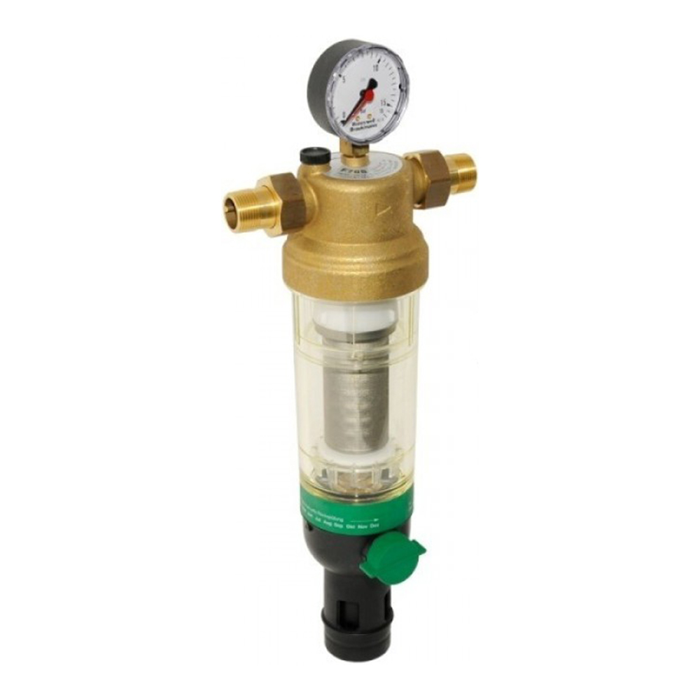 Фильтр самопромывной тонкой очистки 3/4" HР с обратной промывкой Honeywell F76S 3/4 AA Фильтр самопромывной тонкой очистки 3/4" HР с обратной промывкой Honeywell F76S 3/4 AA