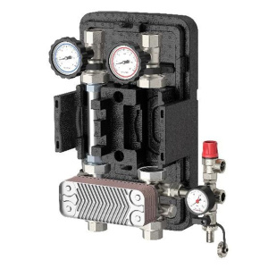 Насосная группа Varmega V-Flow с теплообменником на 30 пластин, DN25 (нержавеющая сталь)