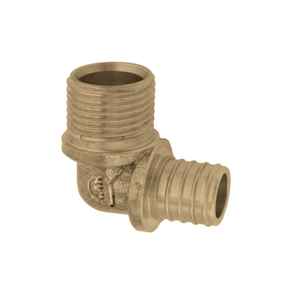 Угол 90° латунный 14 х 2.0 х 1/2\" наружная резьба на медную трубку DN ...