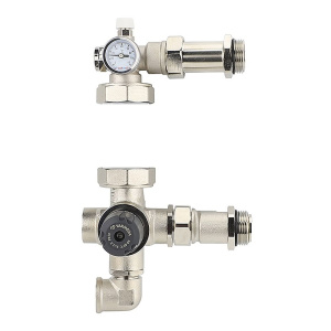 Насосно-смесительный узел Varmega Varmix 4TMV, с 4-х ходовым термосмесительным клапаном, без насоса