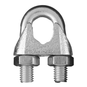 Зажим для троса 5 мм из нержавеющей стали DIN 741