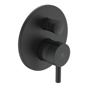 Смеситель встраиваемый для душа и ванны  Ideal Standard CERALINE Black (с встроенной частью)