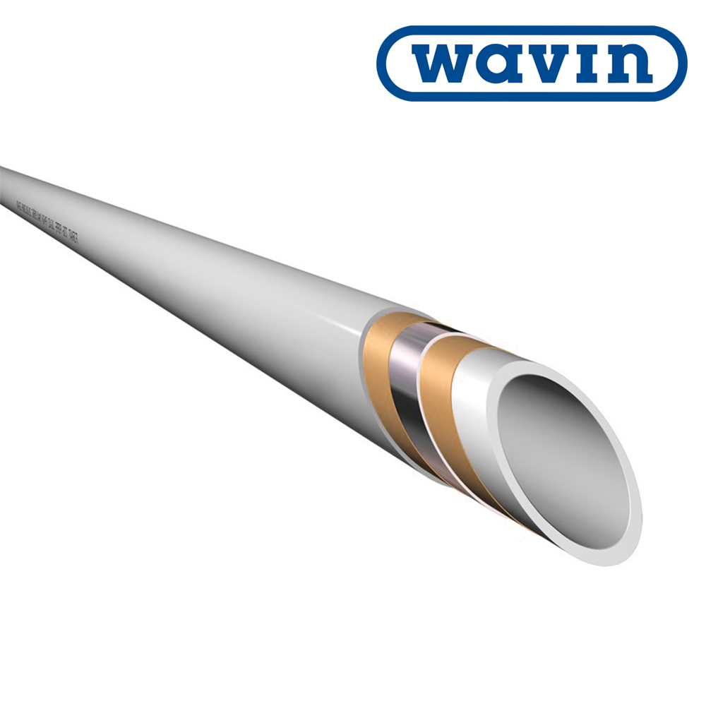 Труба многослойная Wavin PE-RT 16 х 2.00 мм Т 70 °С Труба многослойная Wavin PE-RT 16 х 2.00 мм Т 70 °С