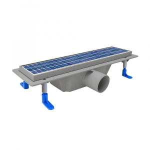 Трап для душа с решеткой под плитку, 500 мм STYRON