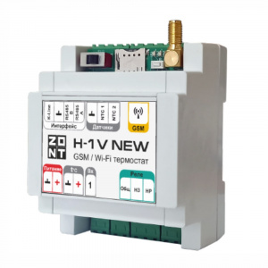 Термостат ZONT H-1V NEW для удаленного управления котлом Термостат ZONT H-1V NEW для удаленного управления котлом