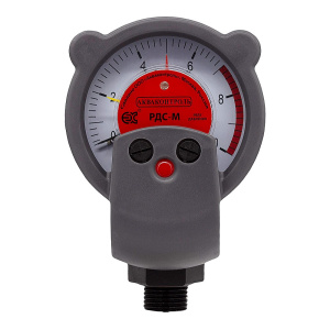 Реле давления воды для насосов РДС-М стрелочное c защитой от сухого хода Акваконтроль