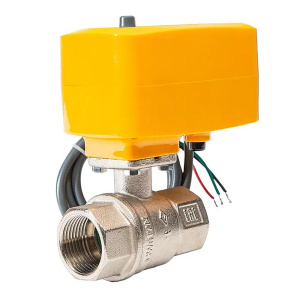 Кран шаровой с электроприводом 3/4" Neptun Bugatti Pro 18B, Италия