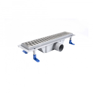 Трап для душа STYRON с решеткой "Медиум", 400 мм