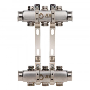 Коллекторная группа для отопления на 3 выхода AV Engineering AVE162