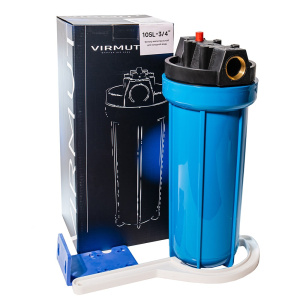 Магистральный фильтр для холодной воды VIRMUT МФ-34 10SL, 3/4" (синий) Магистральный фильтр для холодной воды VIRMUT МФ-34 10SL, 3/4" (синий)