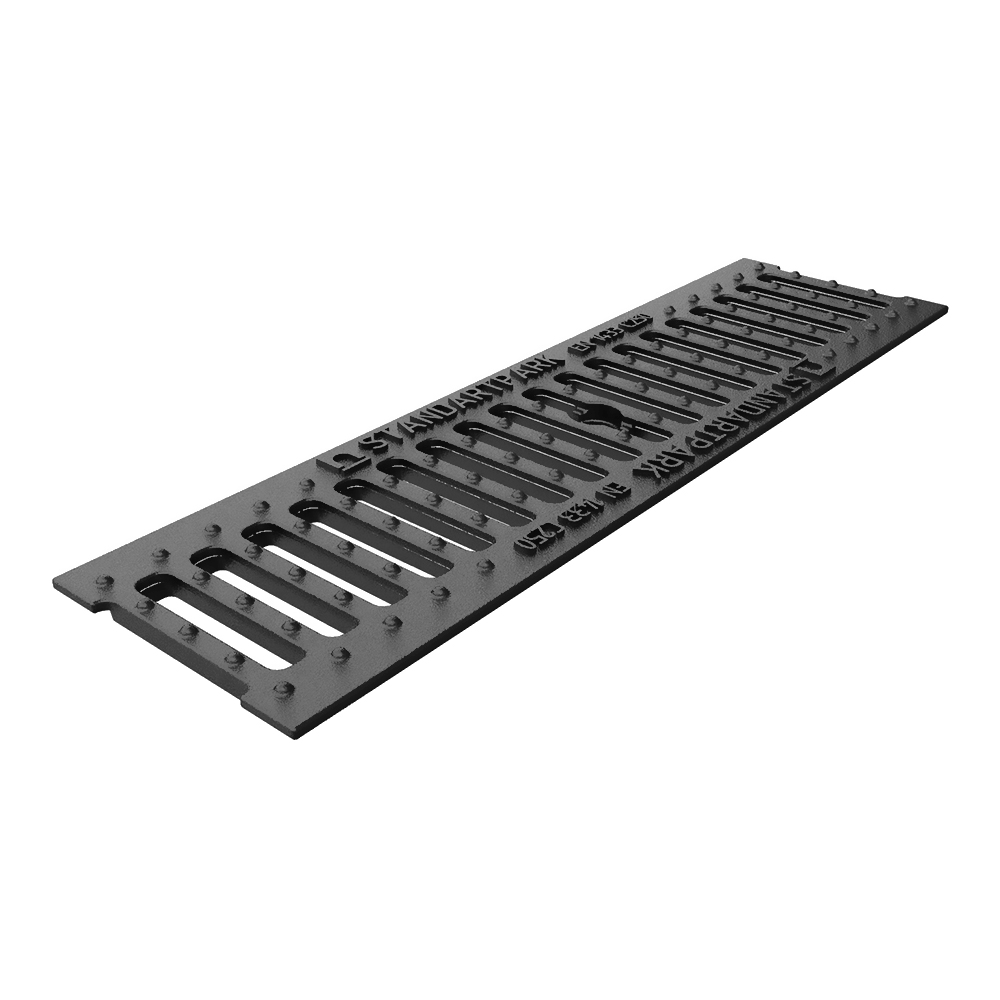 Решетка водоприемная щелевая пластиковая для лотка Basic DN100 Standartpark