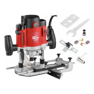Фрезер вертикальный WORTEX MM 5519 E в кор. + аксессуары 2000 Вт, цанга 8/12 мм, 8000-23000 об/мин