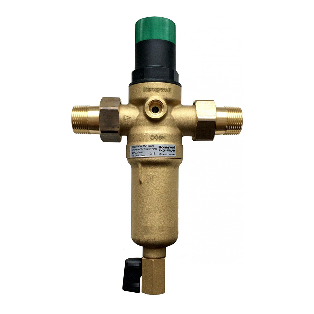 Фильтр тонкой очистки 1/2" HР с редуктором давления Honeywell FK06-1/2 AАМ Фильтр тонкой очистки 1/2" HР с редуктором давления Honeywell FK06-1/2 AАМ