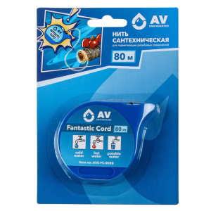 Нить сантехническая 80 м. Fantastic Cord AV Engineering