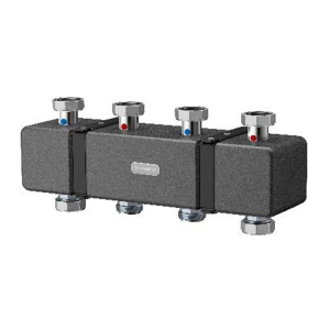 Распределительный коллектор Varmega V-Flow на 2 (до 3-х) контура, нержавеющая сталь