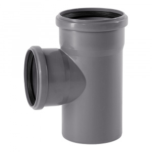 Тройник ПП внутренний канализационный Ostendorf 110 х 90 мм 87°