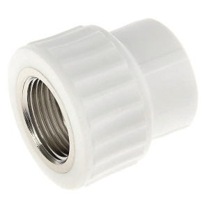 Переход ПП 20 х 1/2" ВР белый VALFEX Переход ПП 20 х 1/2" ВР белый VALFEX