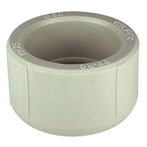 Заглушка ПП (полипропиленовая) 50 мм серая VALFEX