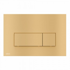 Кнопка смыва для инсталляции Alcadrain M57-G-M матовое золото